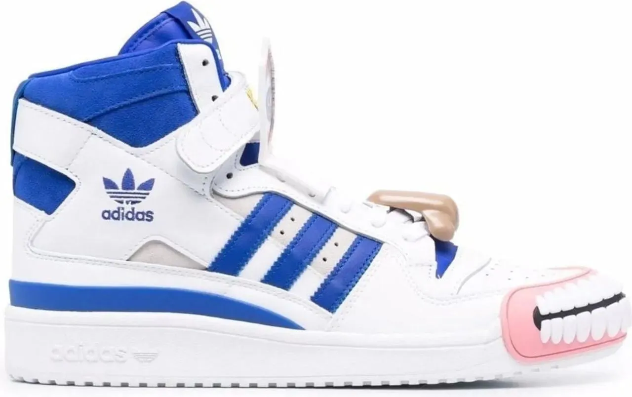   Adidas  Forum High X Kerwin Frost Humanarchives Sneakers weiß  Low-Top Sneaker 