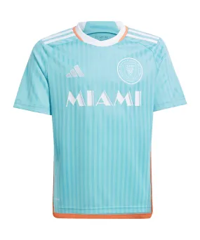 adidas Inter Miami Trikot 3rd 2024 Kids Messi Türkis