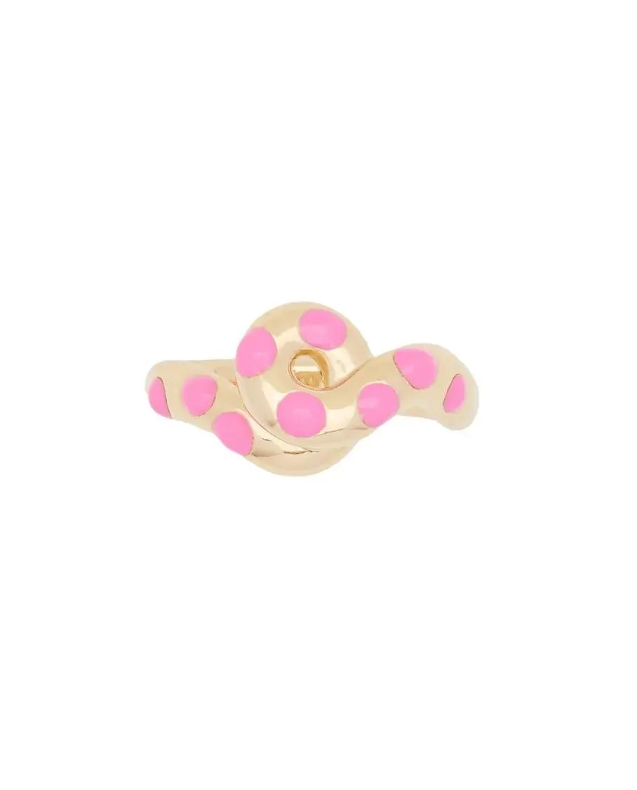   Bea Bongiasca  Chonky Wave Polka Dots Ring Gold  Ring 