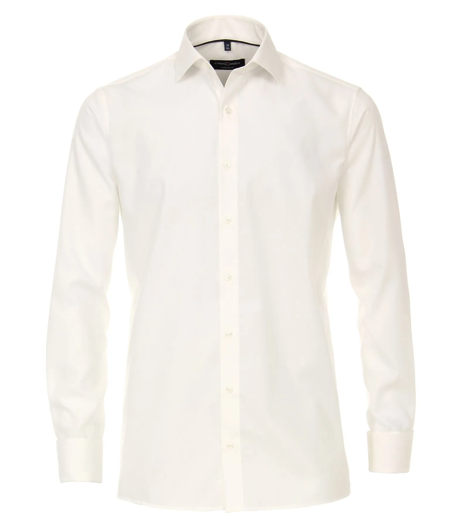 Casa Moda - Evening - Festliches Bügelfreies Herren Hemd, weiß und creme (005380)