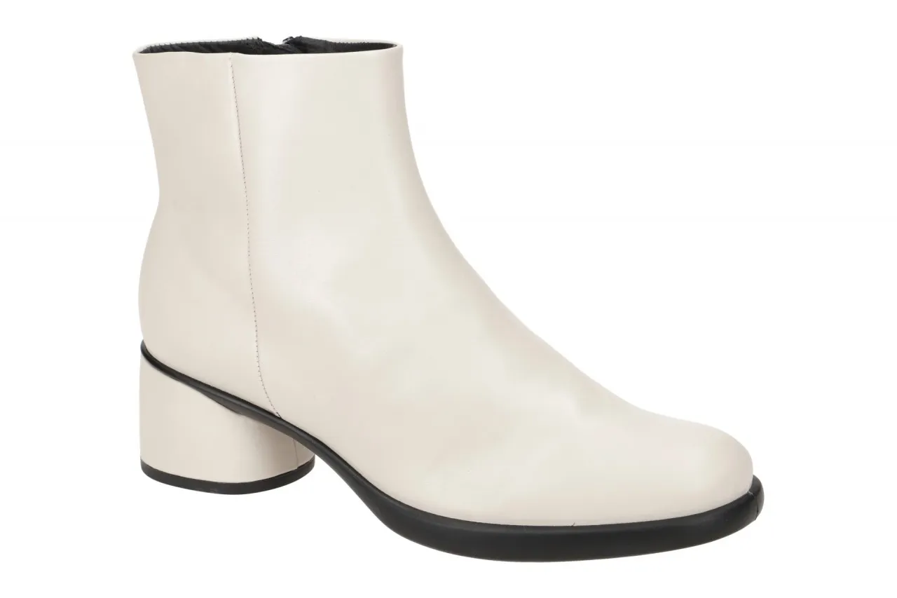 Ecco Sculpted Stiefelette creme weiß 222413