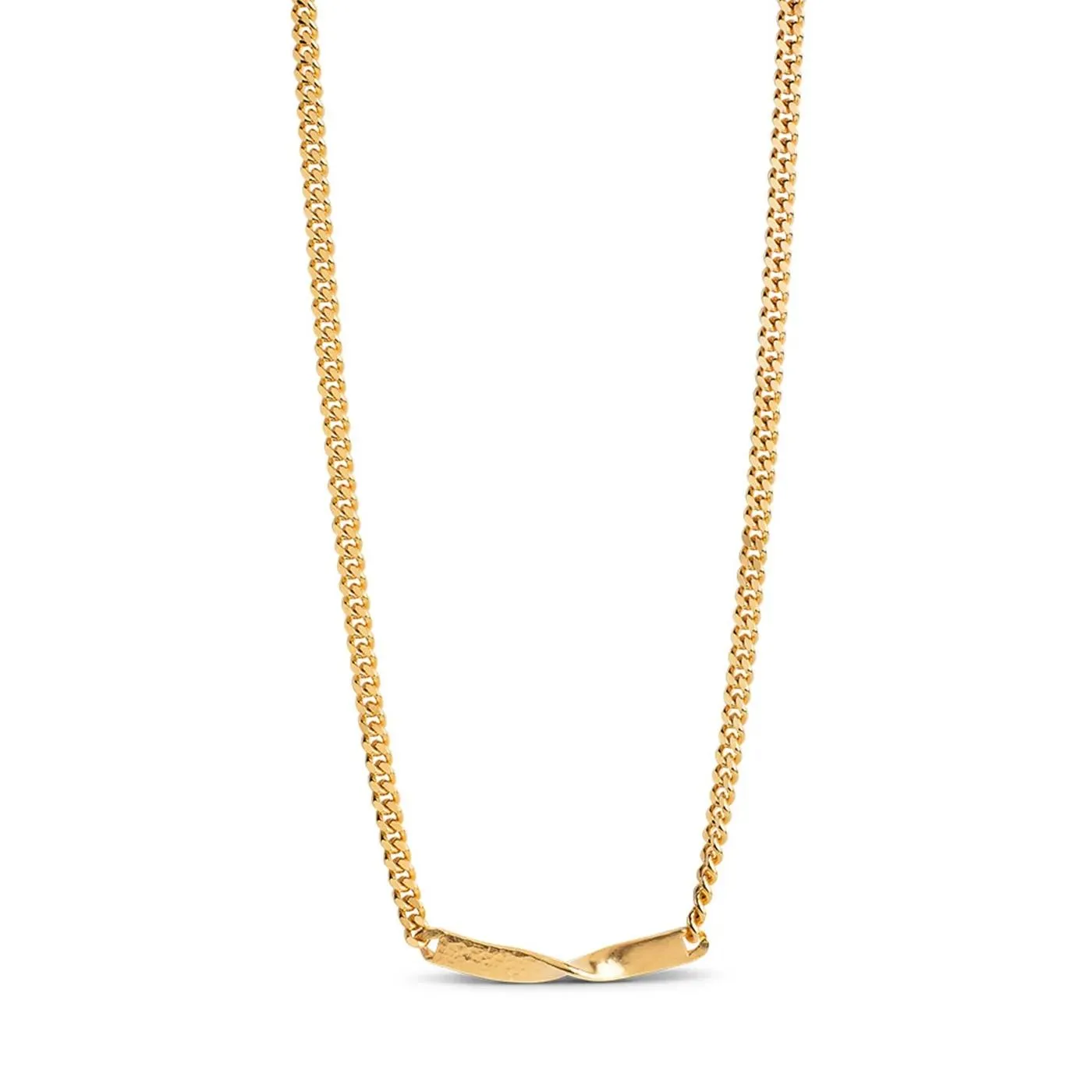   ENAMEL Copenhagen  ENAMEL Copenhagen damen Kette 750 Vergoldung N109G Gold  Mittellange Halskette 