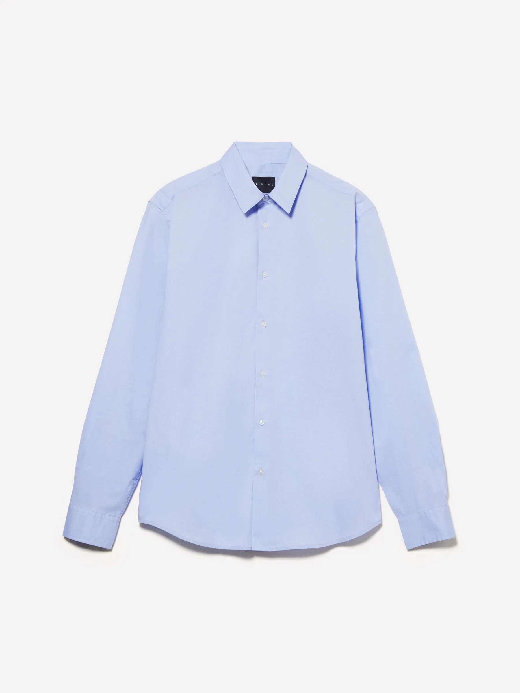 Hellblaues Hemd slim fit, Azurblau 