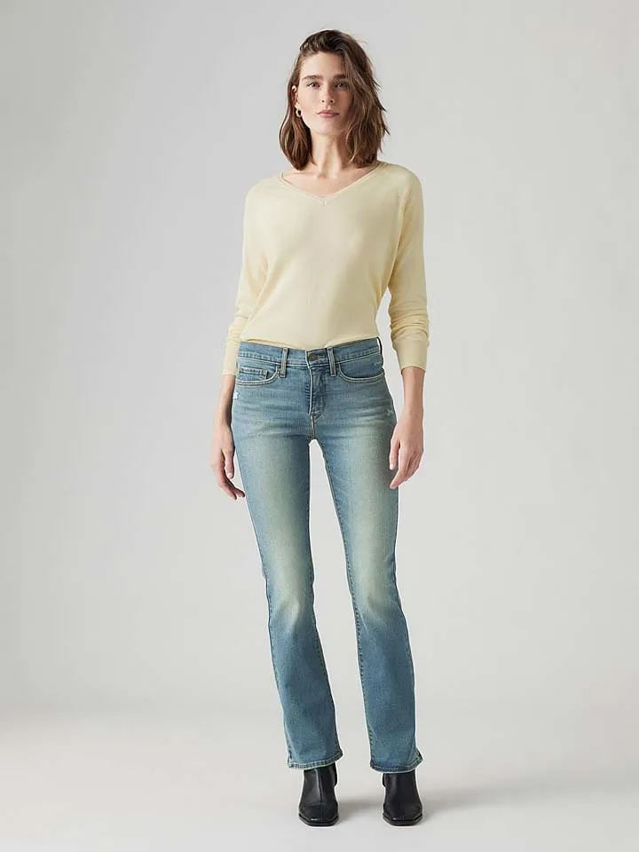 Jeans "315" - Bootcut fit - in Hellblau