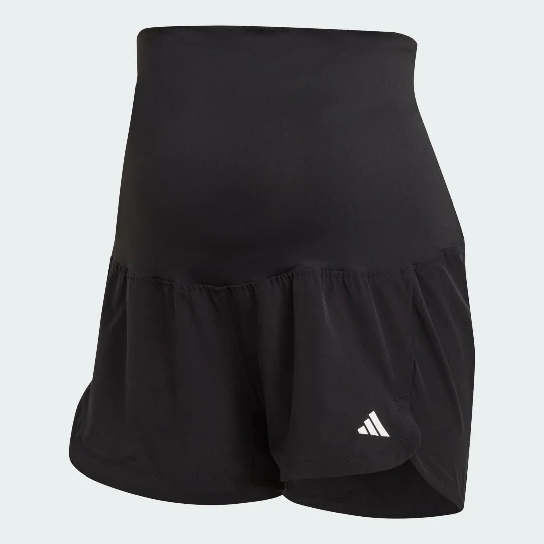 Kurze Hosen adidas Performance Pacer Woven Stretch Training Maternity Shorts IQ2633