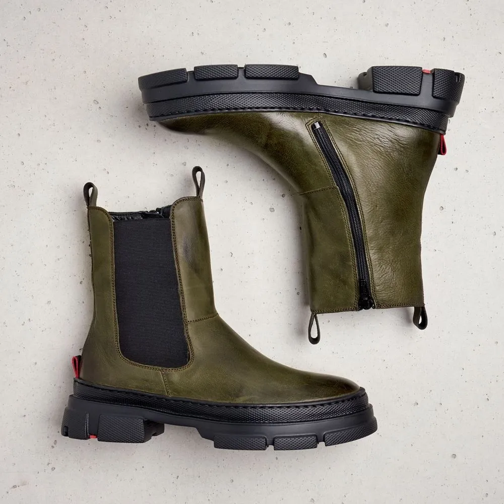 Lloyd Damen Stiefelette UMI Leder grün S22 22-335-25