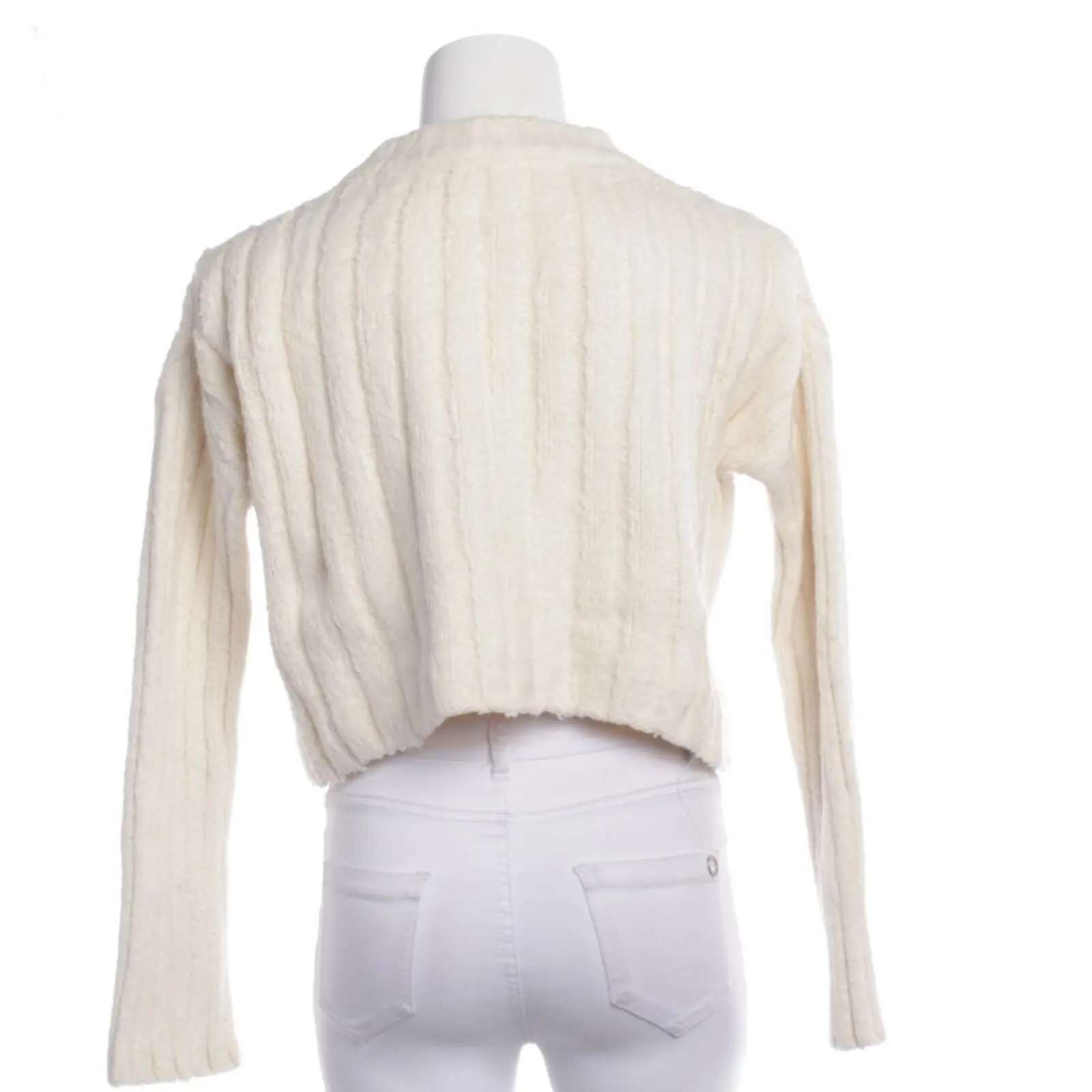 Pullover M Cream
