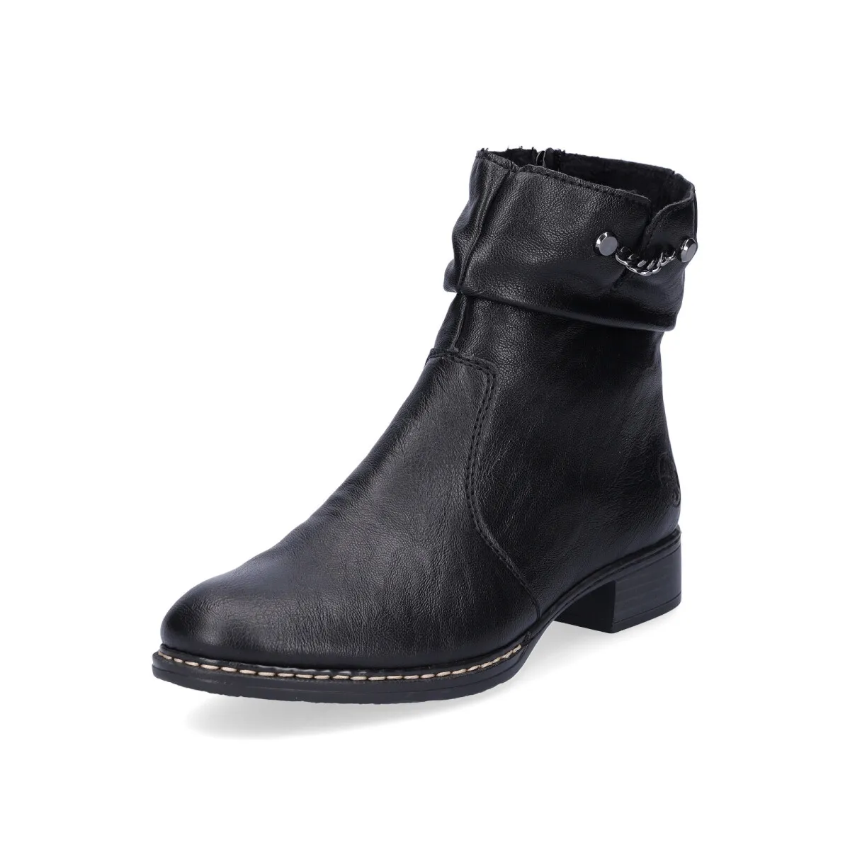 Rieker Damen Stiefelette schwarz