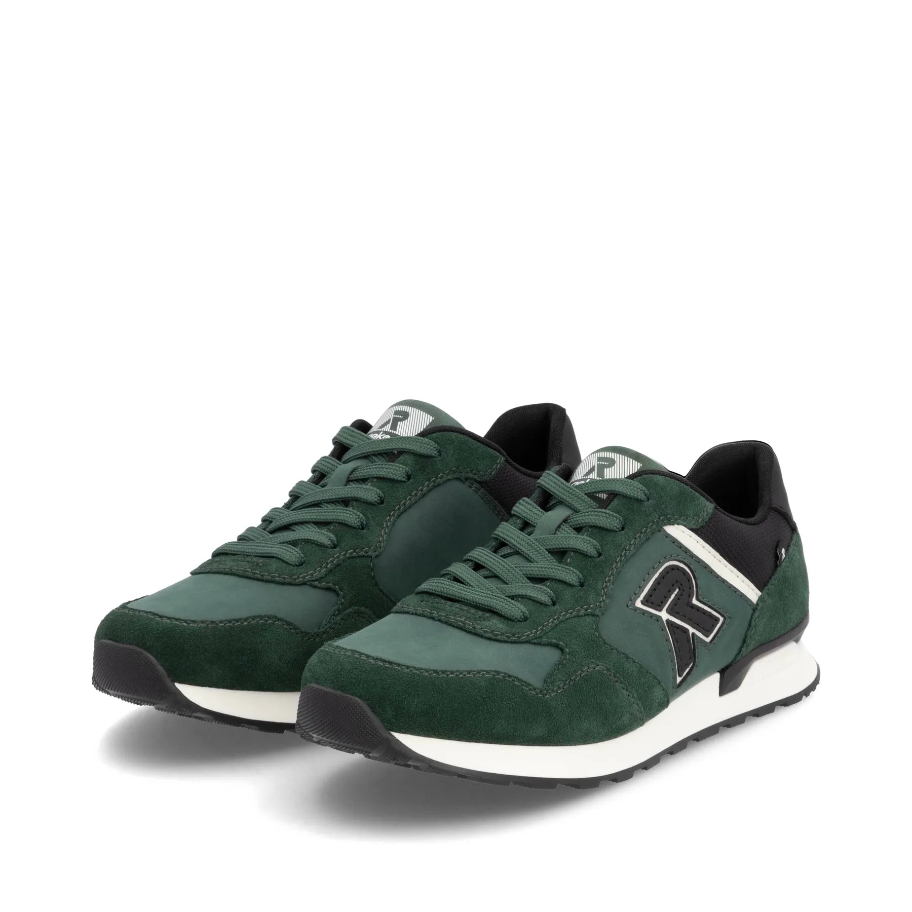 Rieker Herren Sneaker Low waldgrün | U0309-54