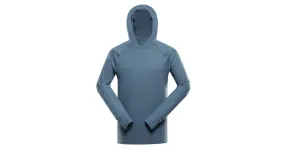 Schnelltrocknendes Herren-Sweatshirt ALPINE PRO IZAR blau XS