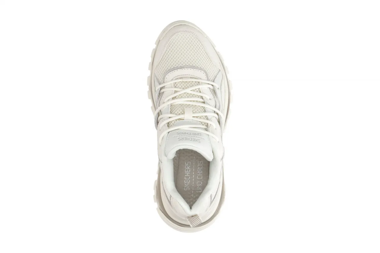 Skechers Uno Chaos Schuhe weiß Chunky Sneaker 177935