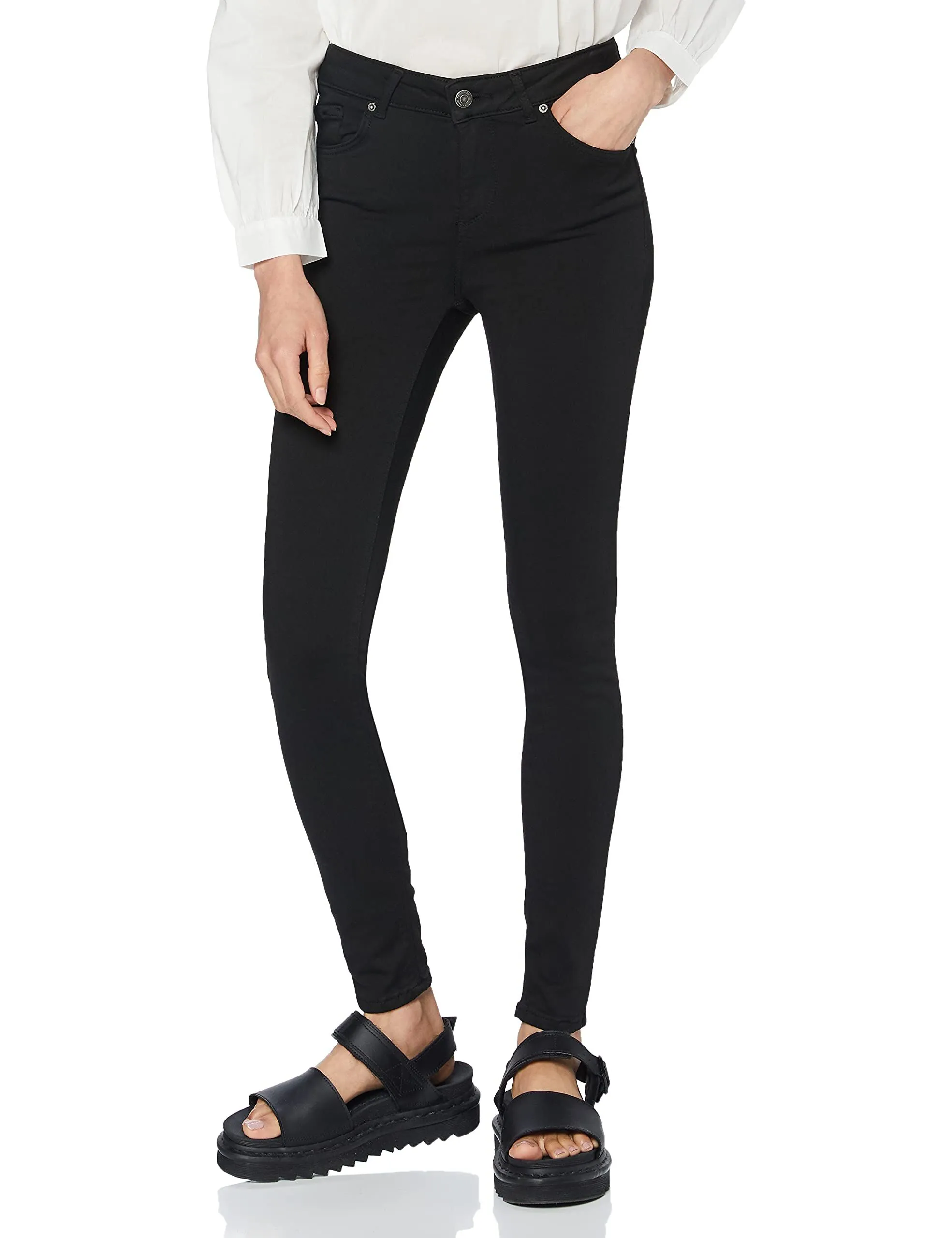 Skinny Fit Jeans VMLUX NW SUPER S JEANS BA037 GA NOO