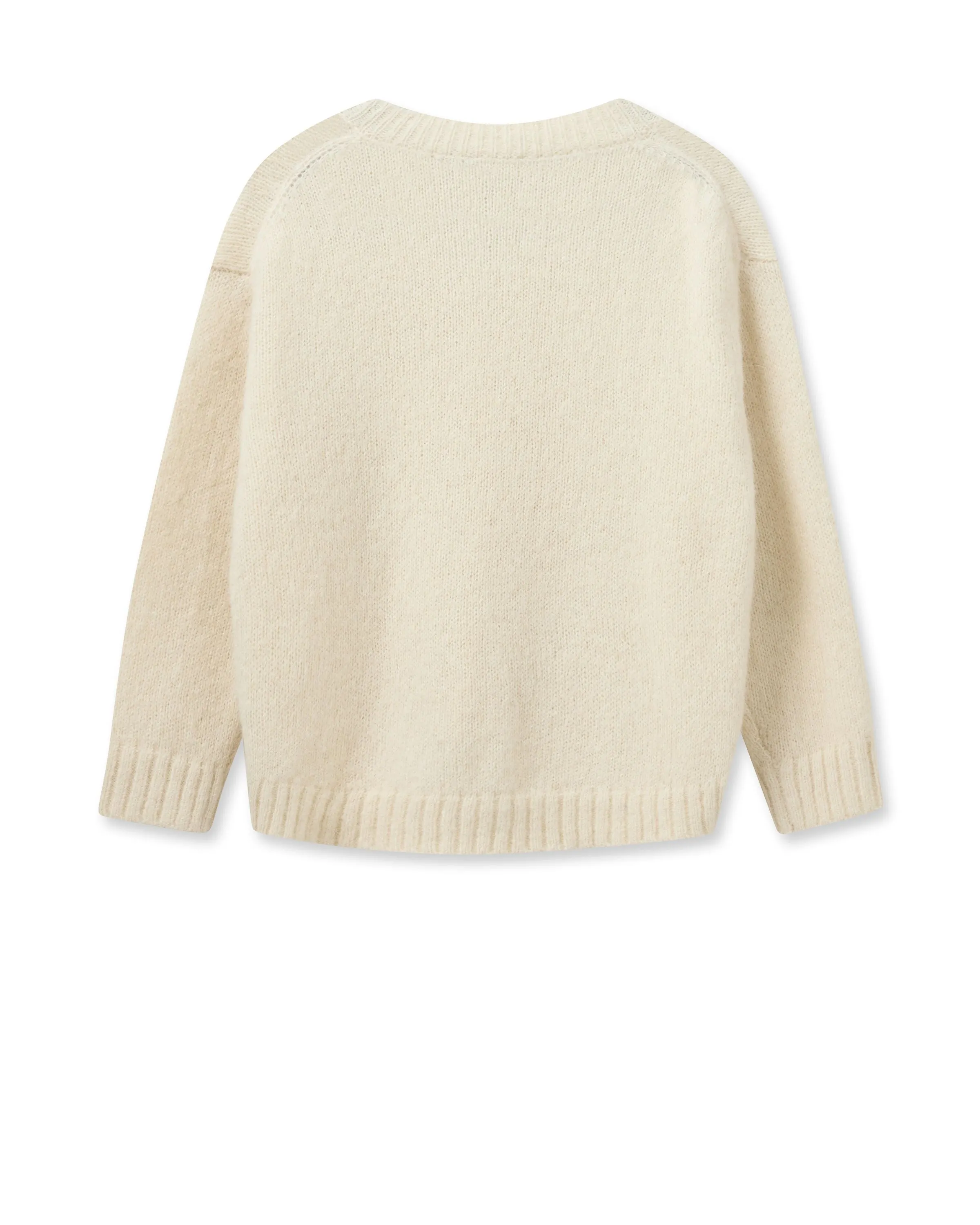 Strickpullover aus Alpakamix