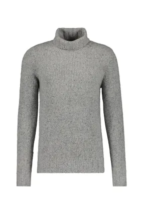 Strickpullover mit Rollkragen