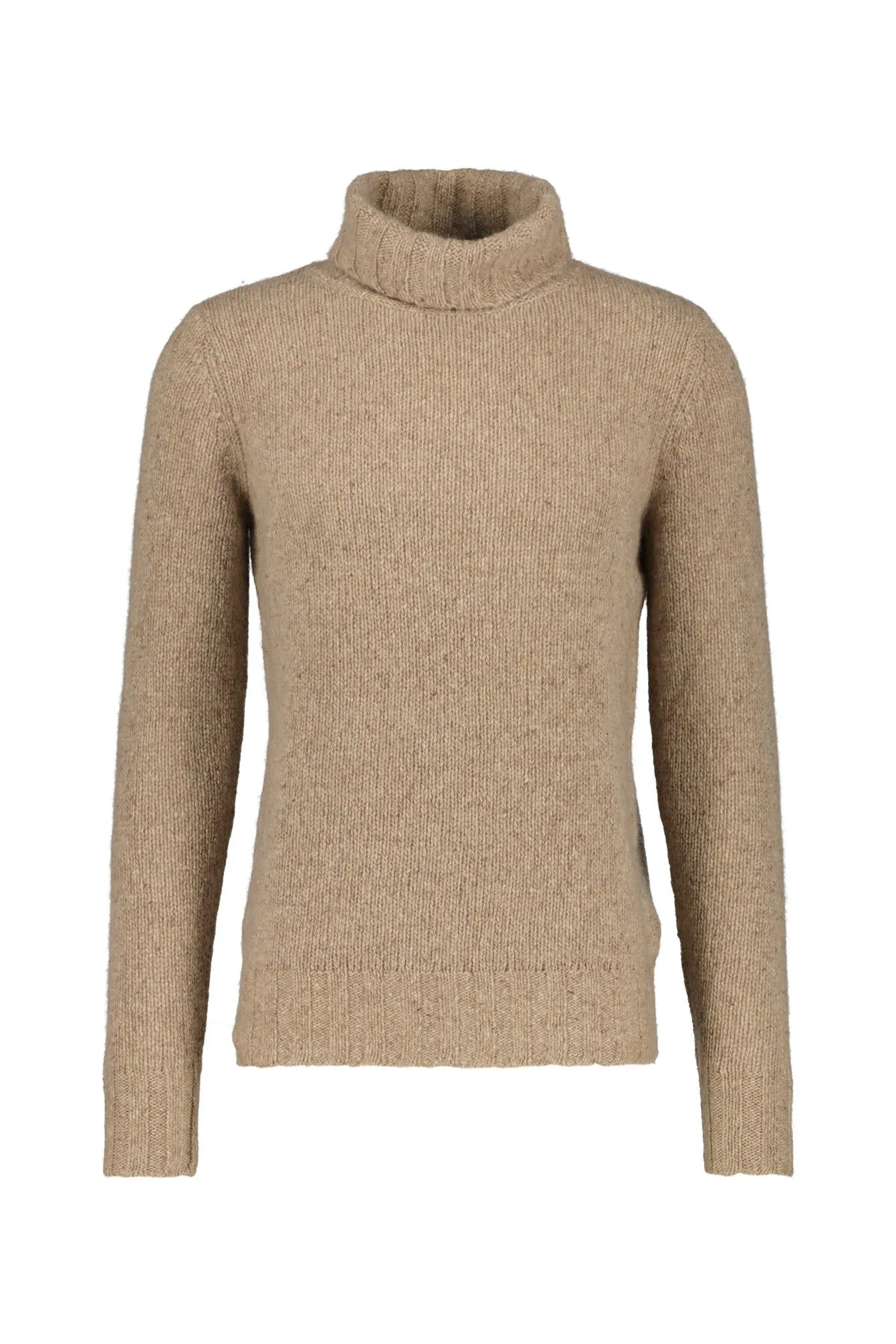 Strickpullover mit Rollkragen