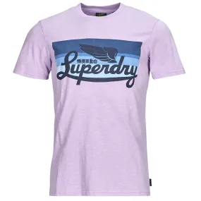 Superdry - CALI STRIPED LOGO T SHIRT