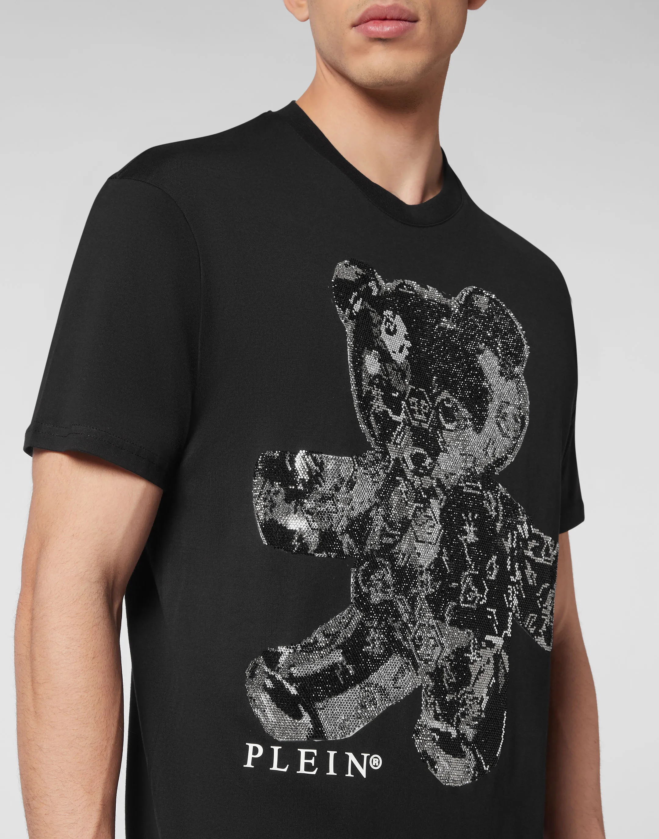 T-shirt Round Neck SS Teddy Glass