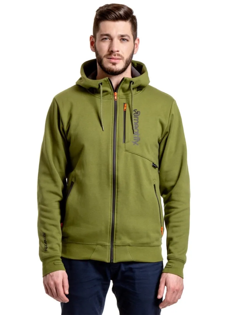 Technisches Herren-Sweatshirt Meatfly Lightyear grün M